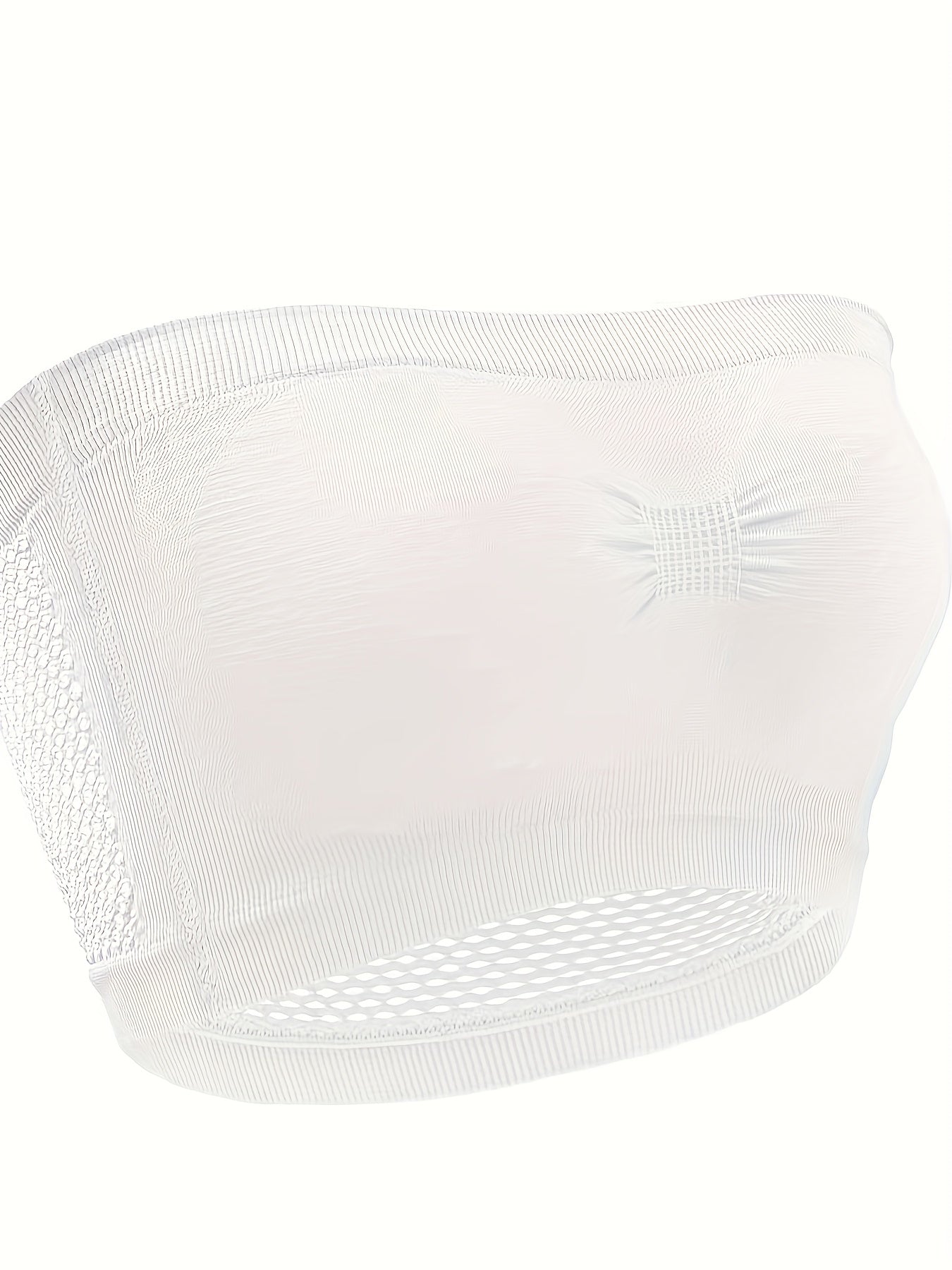 4pcs Strapless Bandeau Bras Hollow Out Stretch Everyday Bra