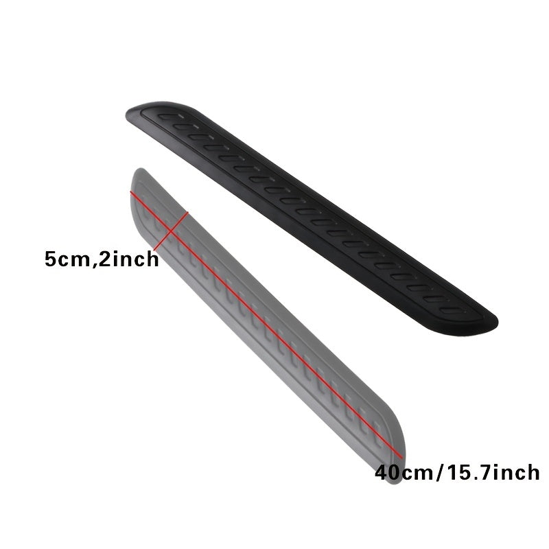 2Pcs Car Bumper Protector Self Adhesive Guard Strip Anti Scratch SUV Truck