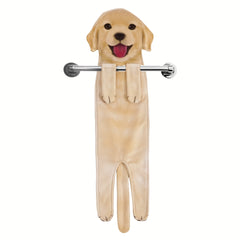 1pc Christmas Funny Dog Hand Towels For Bathroom