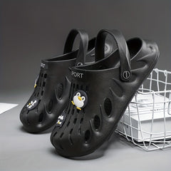 Cartoon Charms Hollow Out Non Slip Garden Shoes Summer