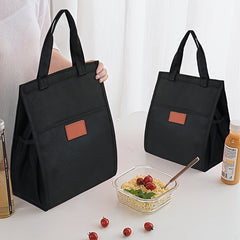 Large Capacity Insulated Lunch Bag Portable Thermal Tote for Outdoo