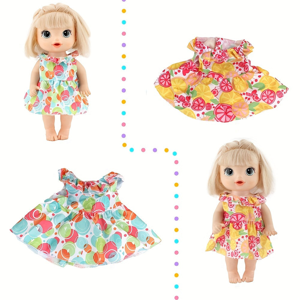 12 Inch Recycled Doll Clothes Dress Set