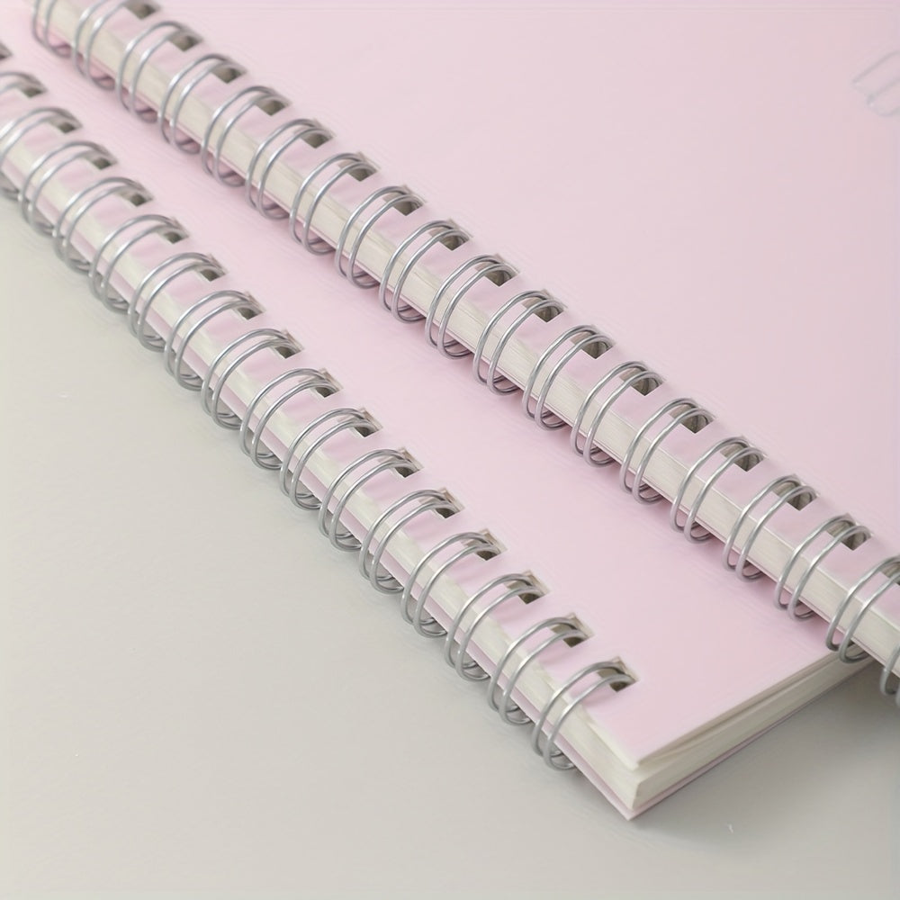 Pink PVC Hardcover Budget Planner Monthly Finance Tracker Undated Budget Book
