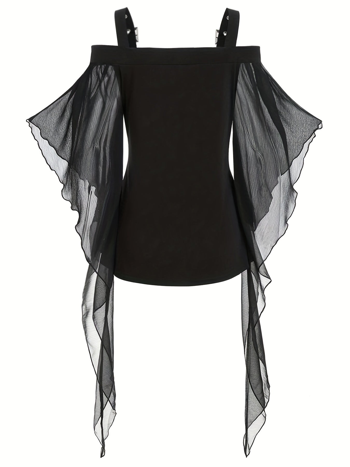 Vintage Ruffle Trim Cosplay Blouse Halloween Costume