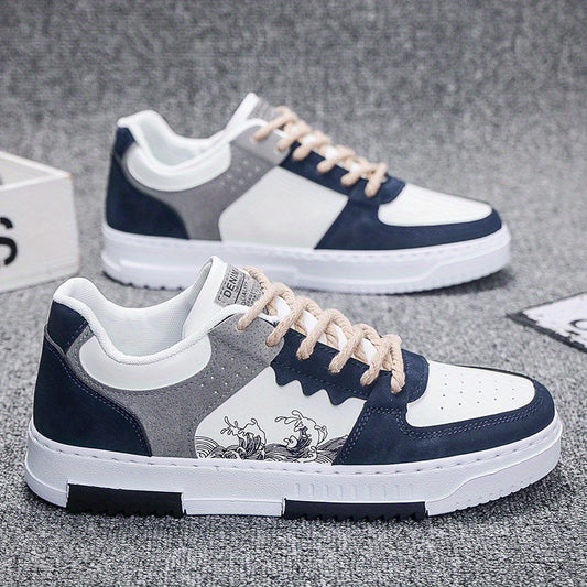 Men's Breathable Skate Shoes Non Slip Sneakers