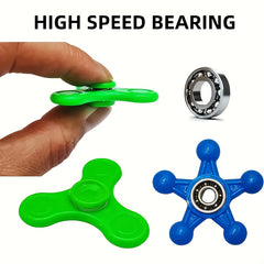 35pcs Mini Spinning Top Toys Fun School Prizes Rewards Handheld Spinning Toys