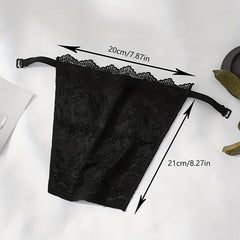 Floral Lace Chest Cover Anti Leakage Shield Pads