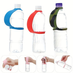 Silicone Water Bottle Handle Ring Cup Accessory Purple