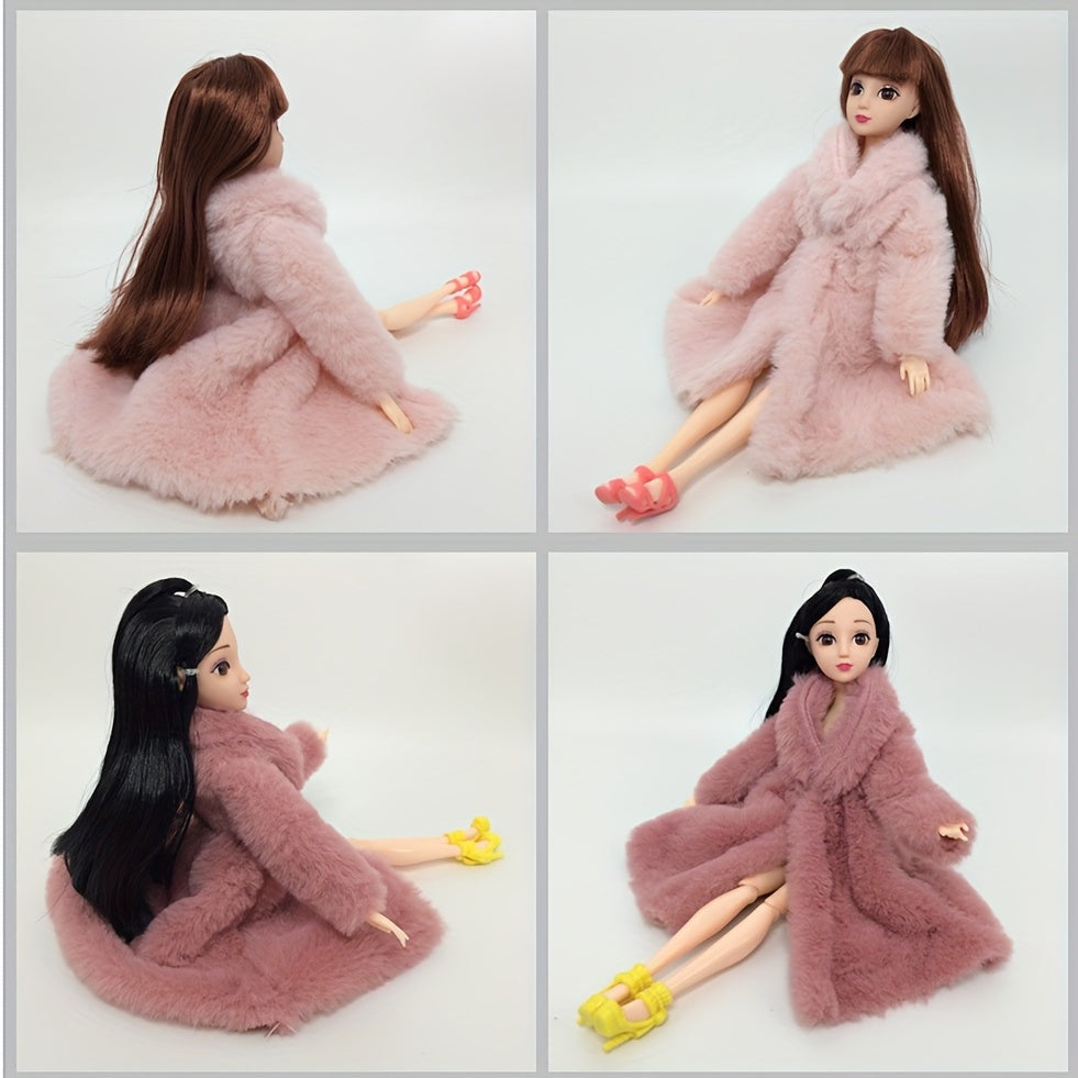 Doll Sweater Coat DIY for 11.81-inch Doll Accessories