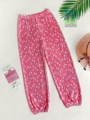Girls Casual Elastic Waist Anti-mosquito Pants Kids Outwear Pants