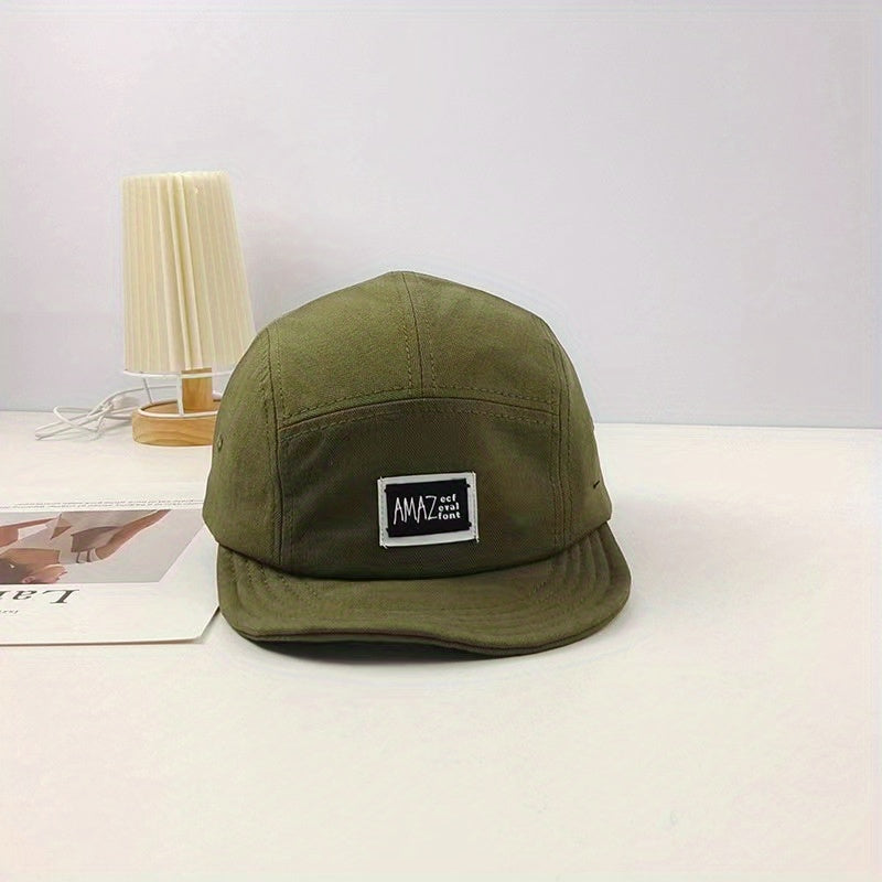 Unisex Breathable Baseball Cap With Letter Embroidery