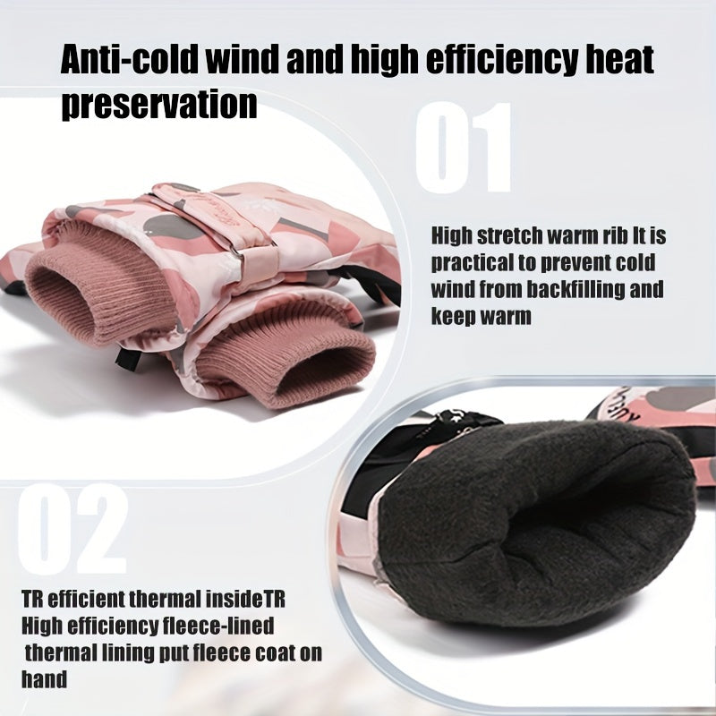 Winter Windproof Touch Screen Ski Gloves