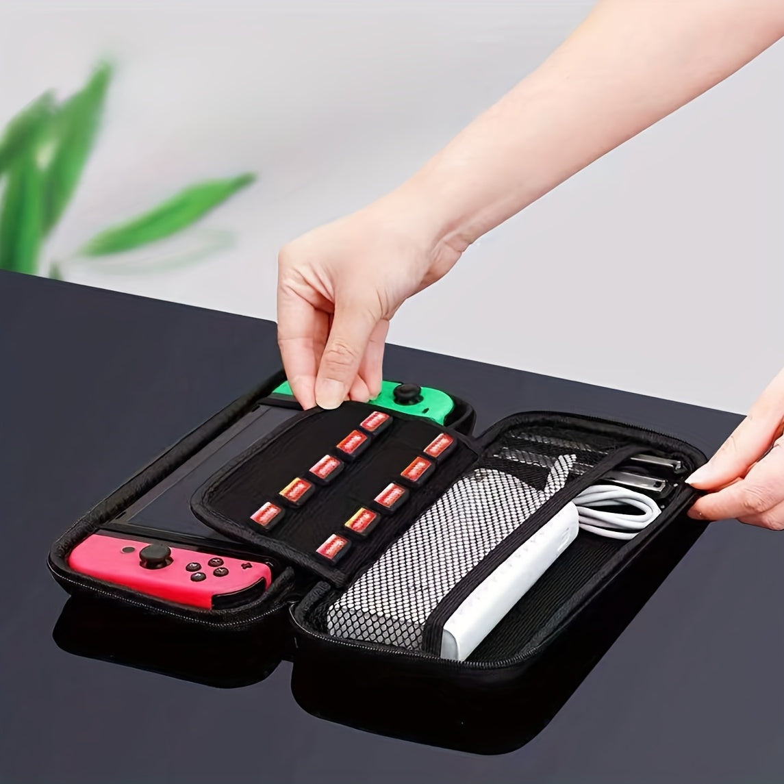 Switch Storage Bag Portable Travel Protection Cover Organizer Zipper Bag
