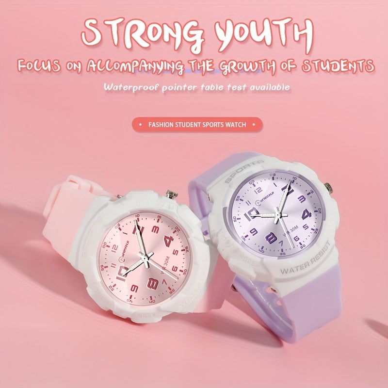 Colorful Quartz Watch Waterproof Children's Electronic Watch