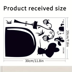 Little Mouse Door Hole Wall Sticker Self-adhesive Decoration
