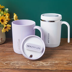 Double Anti-scald Tea Cup Stainless Steel Insulated Coffee Mug