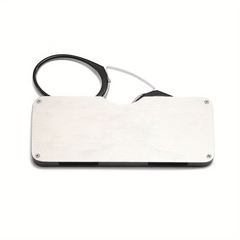 SOOLALA Unisex Rimless Reading Glasses With Portable Case