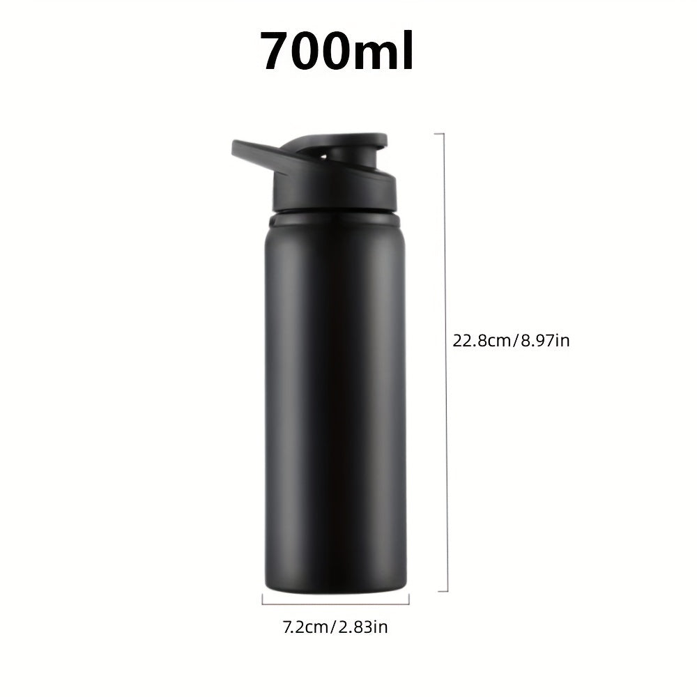 700ml Stainless Steel Water Bottle Large Capacity for Sports Cycling Travel