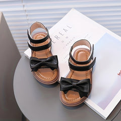 Girls' Bowknot Open Toe Sandals - Lightweight Summer Sandals