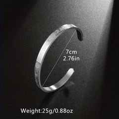 Ayatur Kursi Sleeve Bracelet Stainless Steel Hip Hop Style