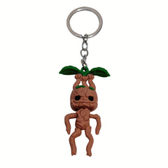 Chubby Mandrake Pendant Keychain 5.08 cm Halloween Party Gift
