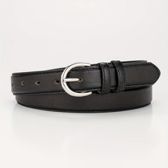 Casual PU Leather Belt with 3.05cm Light Board Pin Buckle