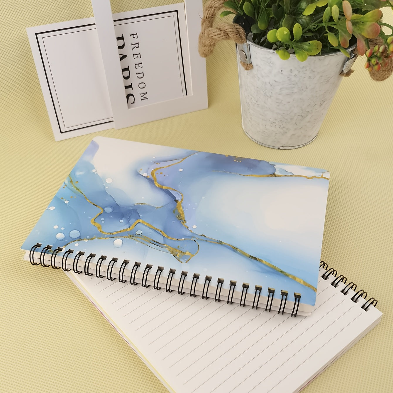 Marble Rollover Notebook 80 Sheets