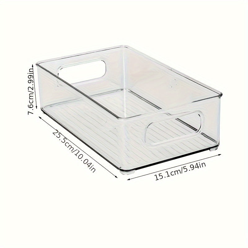 Desktop Storage Box Cosmetic Snack Transparent Basket Skin Care Products