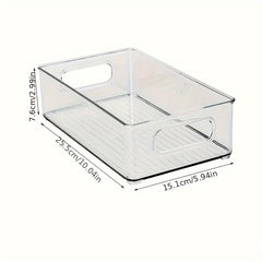 Desktop Storage Box Cosmetic Snack Transparent Basket Skin Care Products