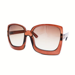 Men's Retro Mixed Metal Sunglasses UV400 Vintage Eyewear