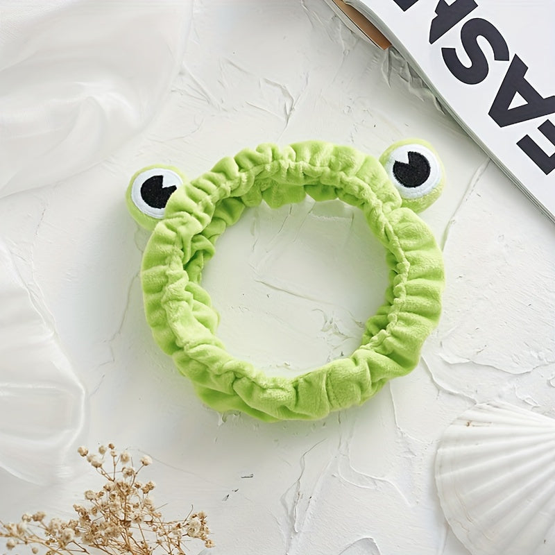 Cute Frog Cartoon Headband for Girls