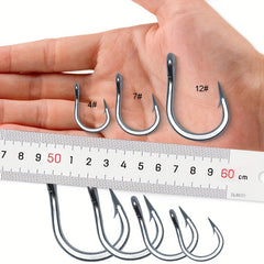 25pcs Stainless Steel Fishing Hook for Sea Fishing