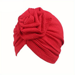 Soft Breathable Sleep Cap for Curly Hair - Adjustable Bath Cap for Girls