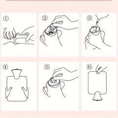 Cartoon Teddy Velvet Hot Water Bag Hand Warmer Hot Compress Water Bag 350ml