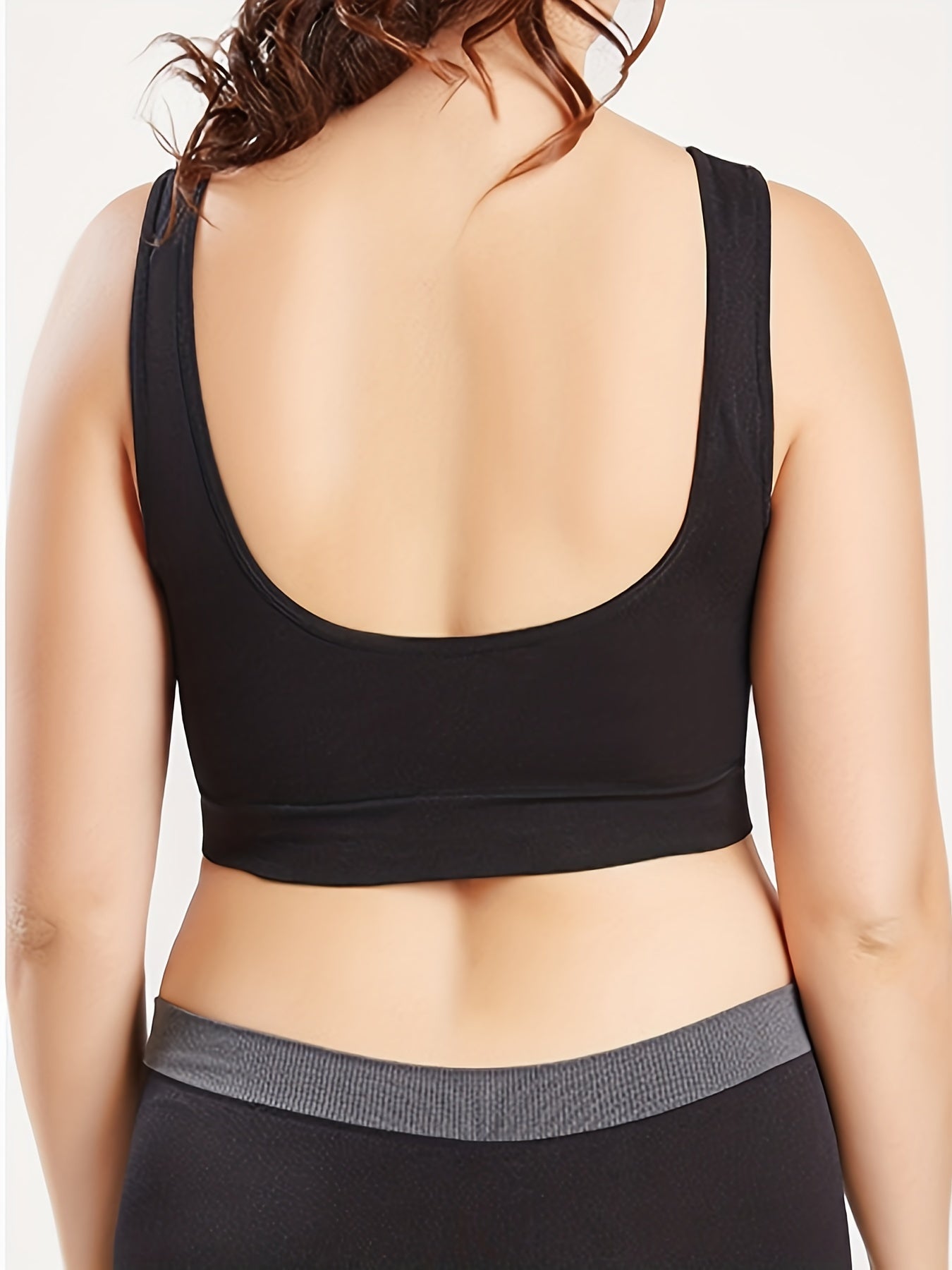 3pcs Wireless Sports Bras Yoga Tank Women's Lingerie