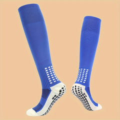 Anti Slip Soccer Socks Sweat Absorbing Breathable Grip Socks
