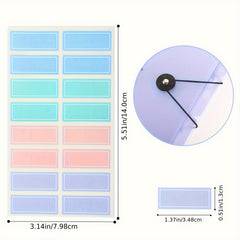 5-Pocket Expanding File Folders A4 Letter Document Candy Color Tabs