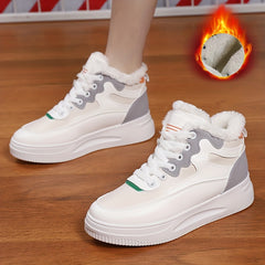 Women's High Top Platform Sneakers Winter Casual