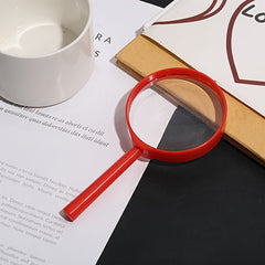 60mm Acrylic Mini Plastic Magnifying Glass Handheld Lens