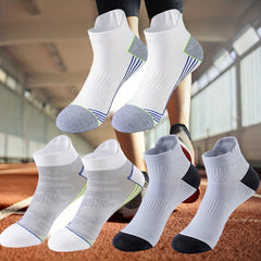 3 Pairs Outdoor Running Socks Anti-Odor Breathable Cycling Short Socks