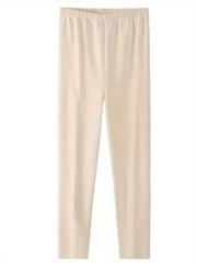 Soft Thermal Pants: Women's Cozy Slim Elastic Tights