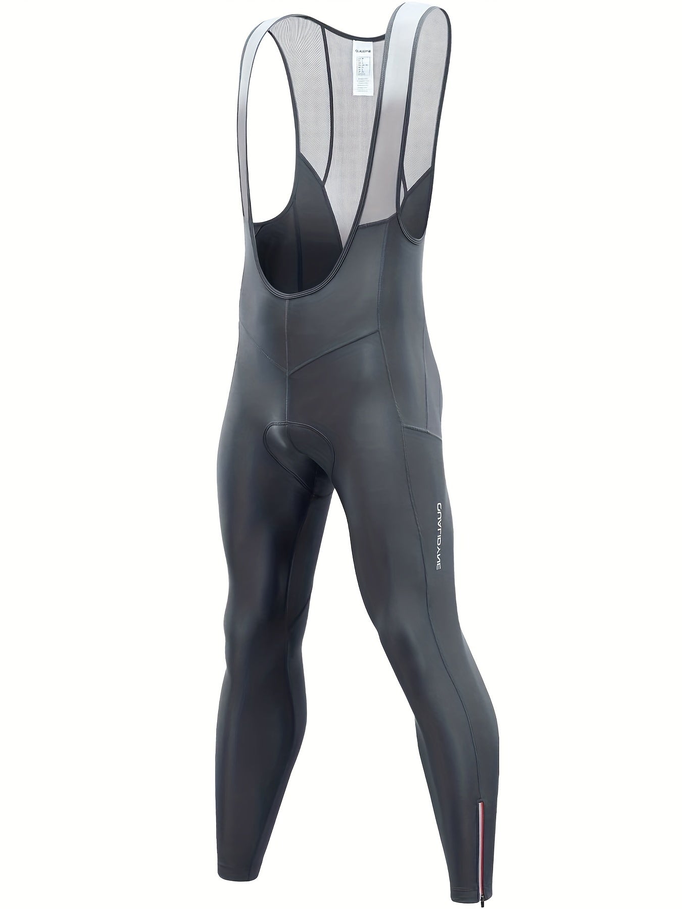 Qualidyne Men's Thermal Cycling Bib Tights 3D Padded