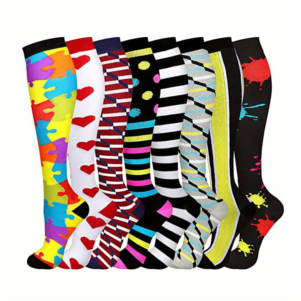 Men's Compression Socks for Enhanced Circulation & Performance
