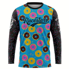 Men's Long Sleeve Motorcycle Off road T-shirt Quick Drying