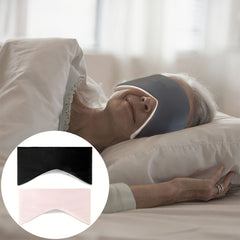 Solid Blackout Eye Mask Soft Blindfold Travel Rest Office Lunch Break