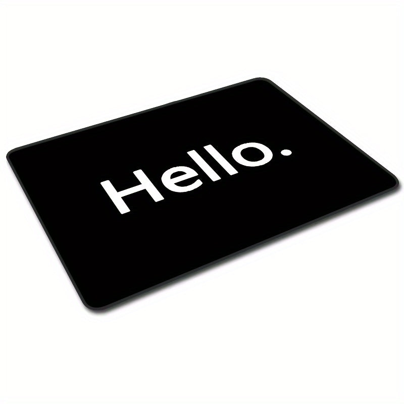 Office Computer Square Mouse Pad Home Washable Anti-slip Printing Pattern