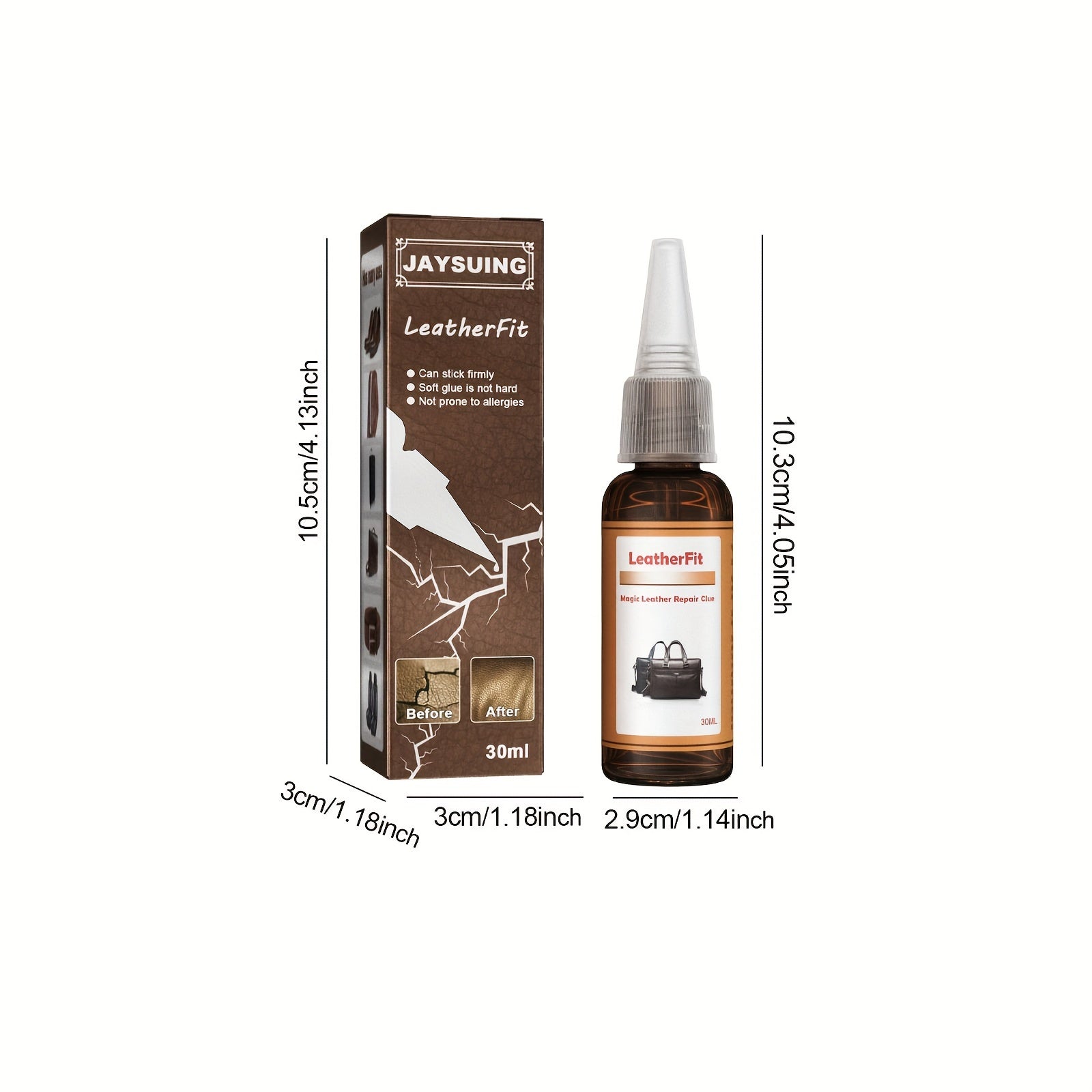 Leather Repair Glue for Car Sofa Bag Cracks