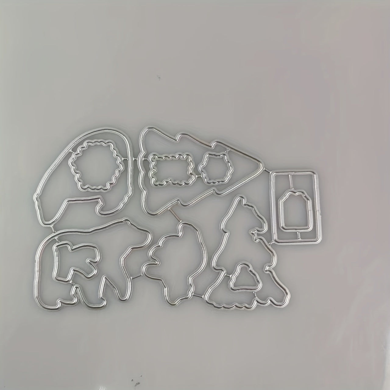 Christmas Metal Cutting Dies And Stamps For Scrapbooking Craft Supplies