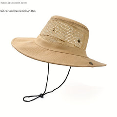 Men's Foldable Sun Hat Outdoor Fishing Hat