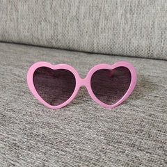Cartoon Heart Frame Y2K Sunglasses Sun Protection for Kids